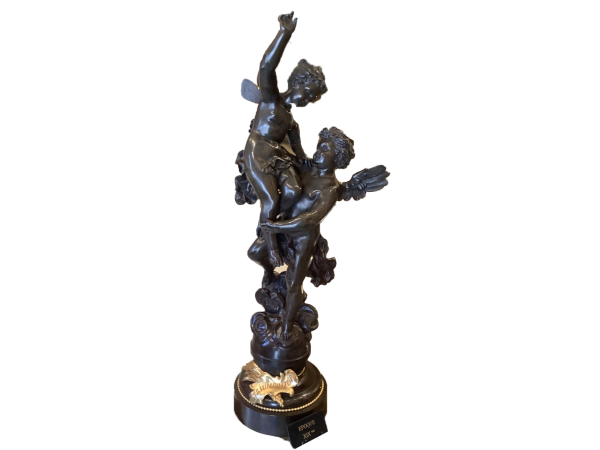 statue ancienne en bronze par Ernest RANCOULET