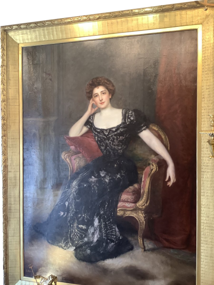 portrait femme 19ème siècle Par Àdolfo félice MULLER-URY