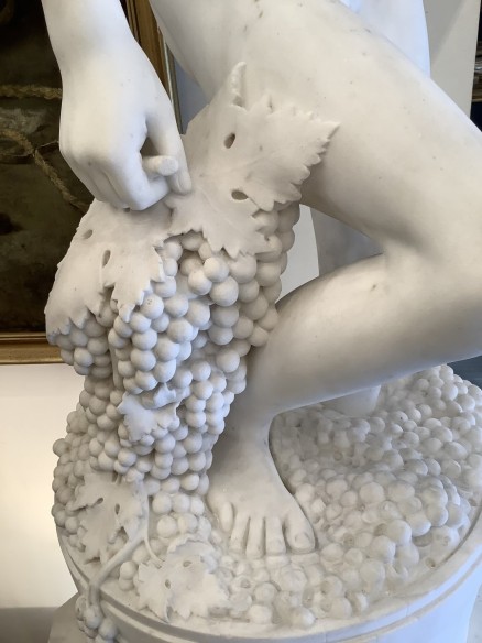 sculpture ancienne en Marbre de Carrare par Pietro Bazzanti