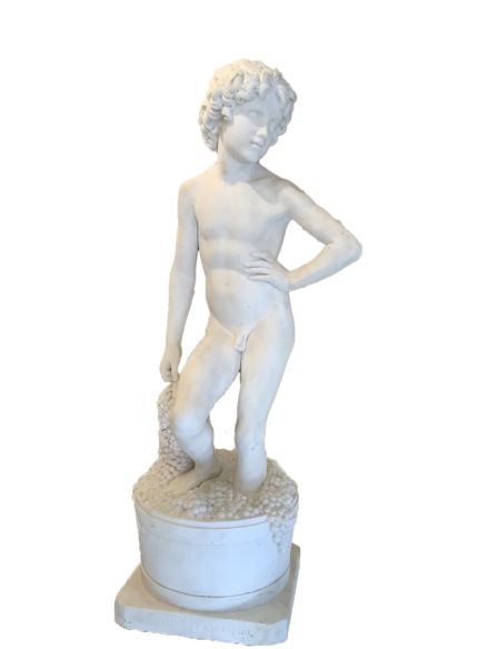 sculpture ancienne en Marbre de Carrare par Pietro Bazzanti
