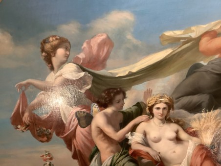 Tableau ancien 19ème siècle par Omer CHARLET