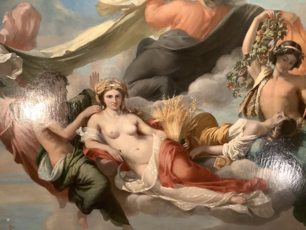 Tableau ancien 19ème siècle par Omer CHARLET