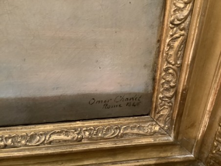 Tableau ancien 19ème siècle par Omer CHARLET