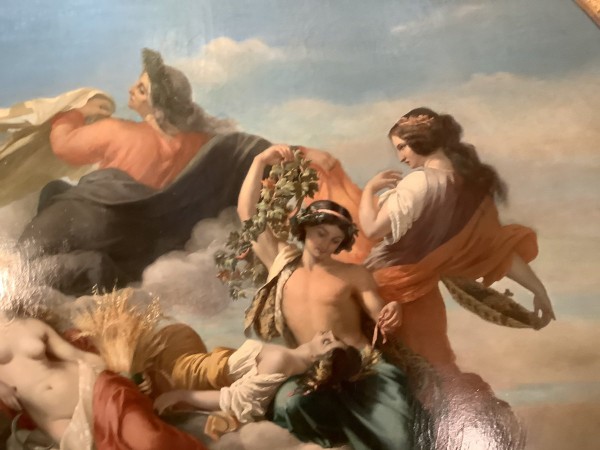 Tableau ancien 19ème siècle par Omer CHARLET