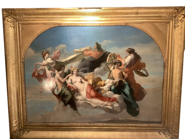 Tableau ancien 19ème siècle par Omer CHARLET