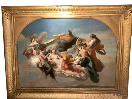 Tableau ancien 19ème siècle par Omer CHARLET