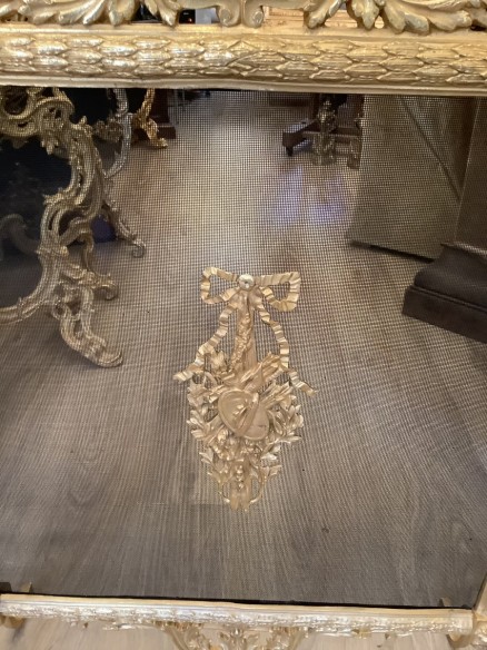 Pare Feu En éventail De Style Louis XVI