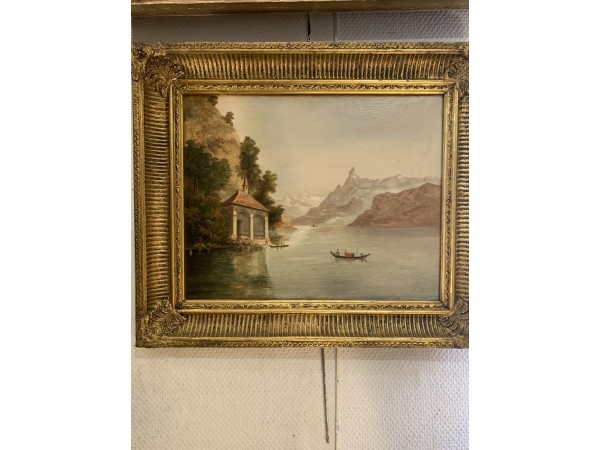 Tableaux anciens du  19ème Siècle - école Suisse
