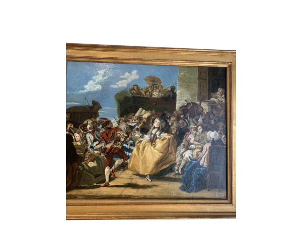 Tableau ancien du 18ème Siècle par Pietro Longhi