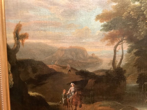 Painting From 18th Century Dutch...