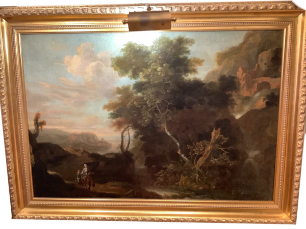 Tableau Du 18ème Siècle Hollandais Paysage