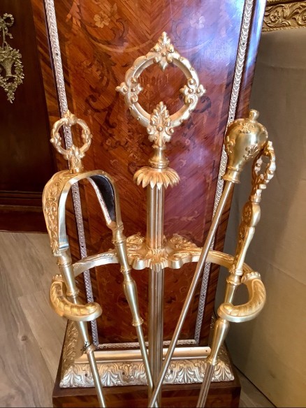 Nécessaire De Cheminée D époque Fin 19ème Siècle