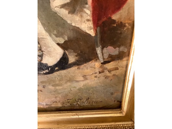 Table 19th century "the Galante...