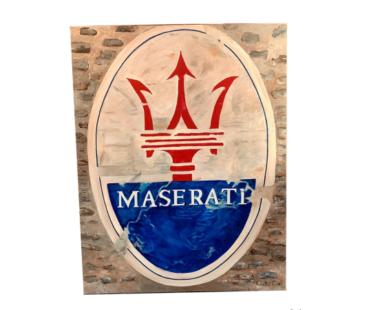 Tableau symbole Maserati Par Klay Los