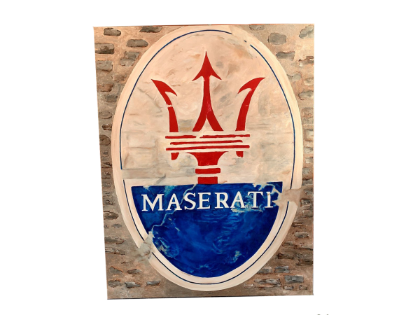 Tableau symbole Maserati Par Klay Los