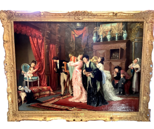 Tableau Par Ernest Blanc-garin (1843-1916)