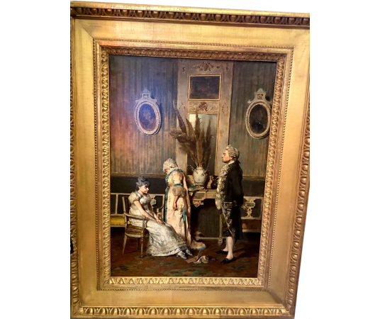 Peinture 19 Eme Siècle Par Vincenzo Volpe