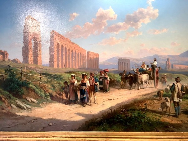 19th Century Painting By Johann Zanhd...