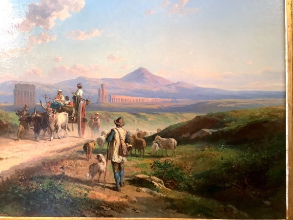 19th Century Painting By Johann Zanhd...