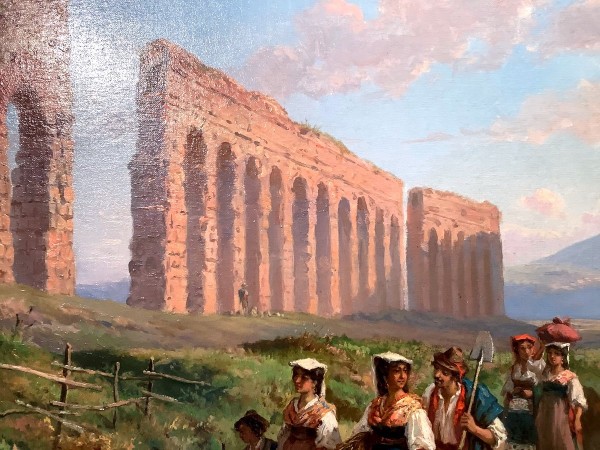 19th Century Painting By Johann Zanhd...