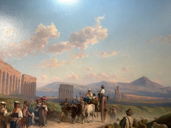 19th Century Painting By Johann Zanhd...