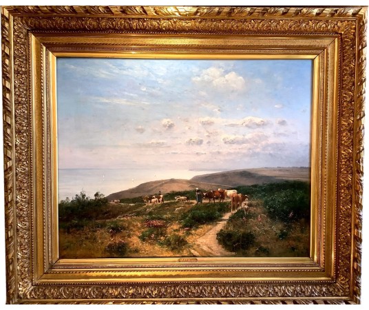 Tableau du 19 Eme Siècle Par Louis Aimé Japy