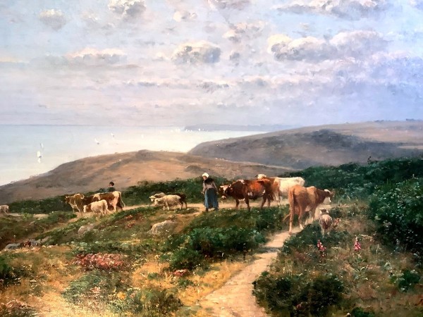 19th Century Painting By Louis Aimé...