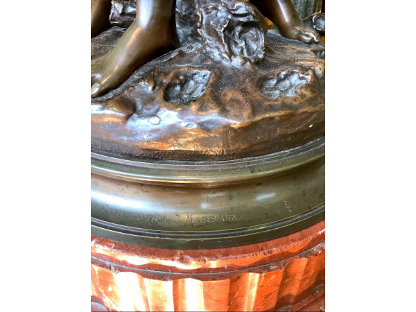 Bronze 19 Eme Century By Moreau...