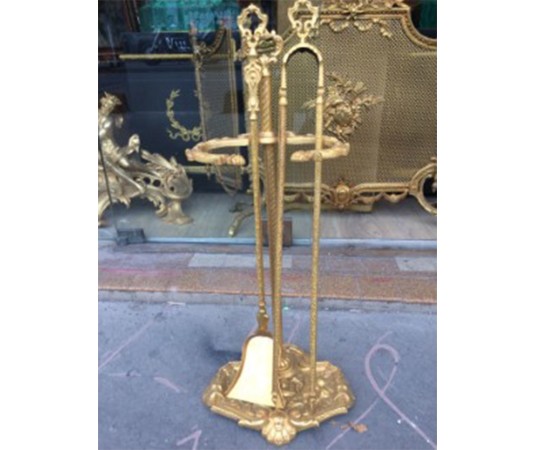 Nécessaire De Cheminée De style Louis XVI