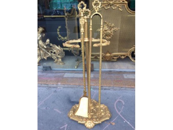 Nécessaire De Cheminée De style Louis XVI