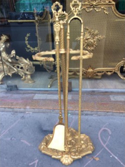 Nécessaire De Cheminée De style Louis XVI